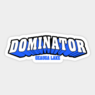 Geauga Lake Dominator Roller Coaster Sticker